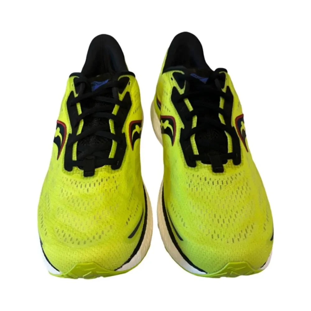 Saucony Triumph 19 S20678-25 Men's Running Shoes, Acid/Blue Raz Size 12~NEW - Picture 3 of 6